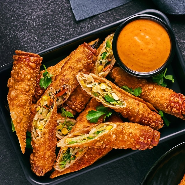 Jihozápadní zeleninové jarní závitky