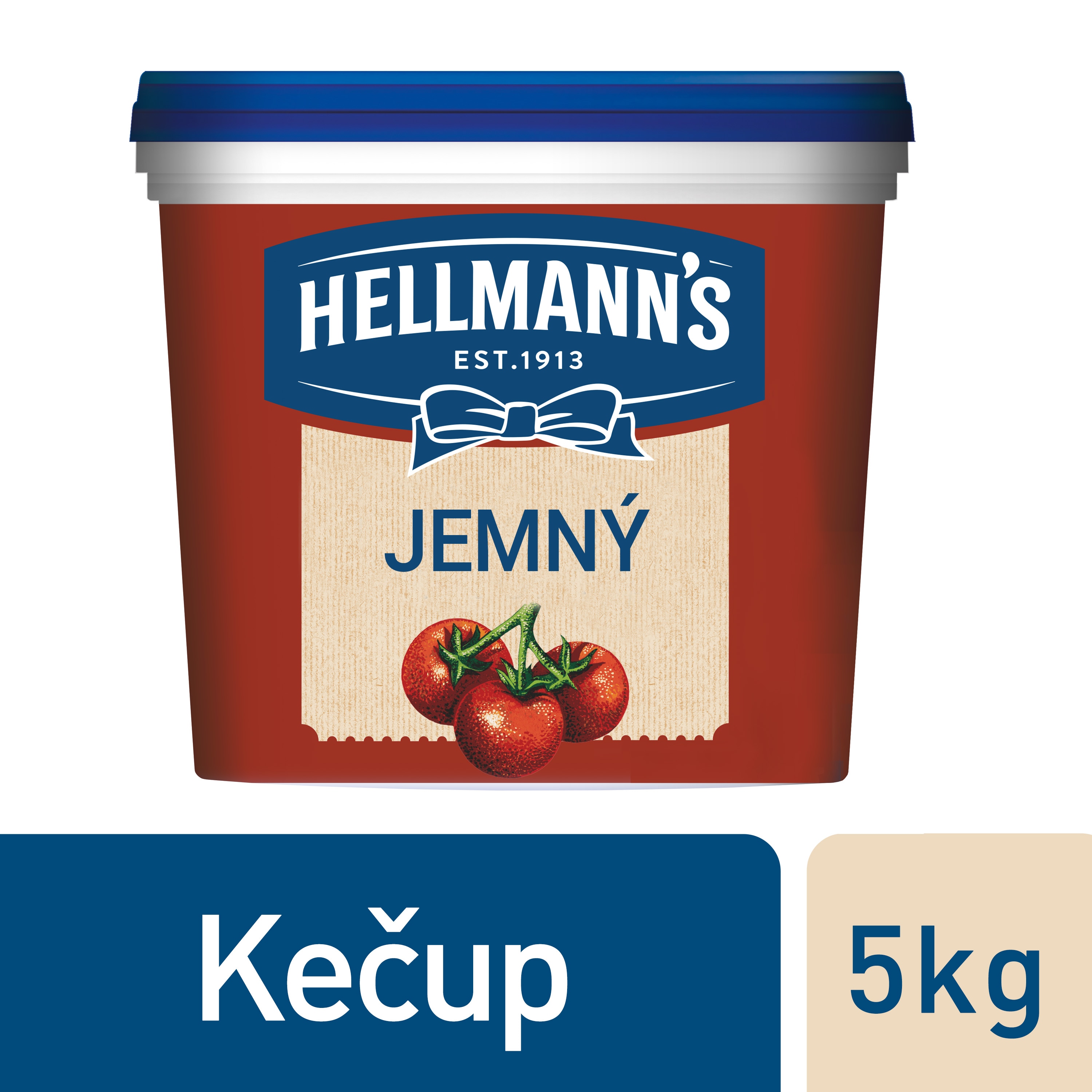 Hellmann's Kečup 5 kg - Hellmann´s Kečup, z těch nejkvalitnějších, udržitelně pěstovaných rajčat.