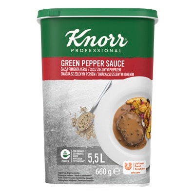 Knorr Professional Omáčka se zeleným pepřem 660 g