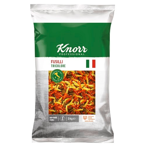 Knorr Fussilli Tricolore - tříbarevná vřetena 3 kg - 