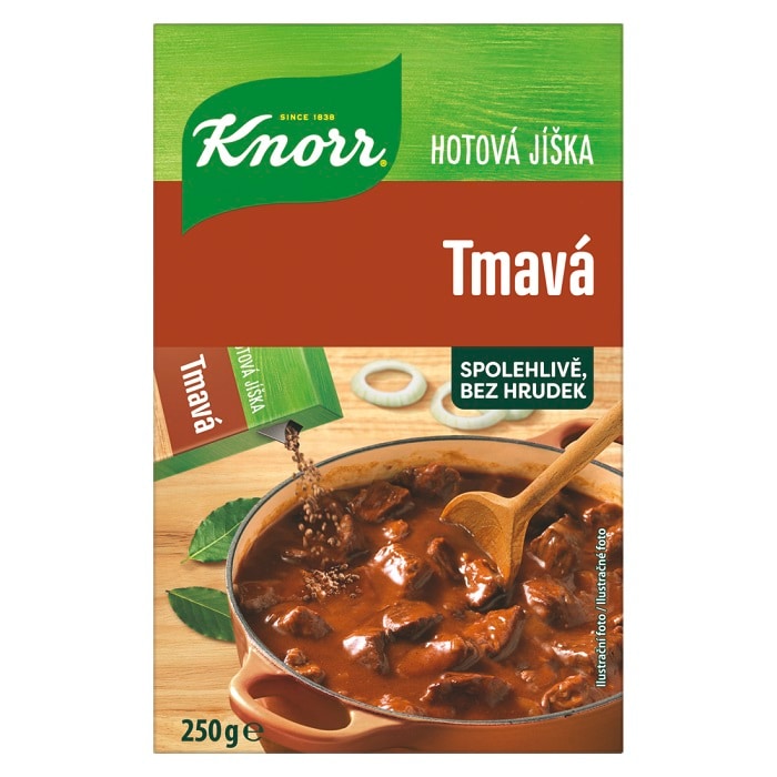 Knorr Hotová jíška tmavá 0,25 kg - 