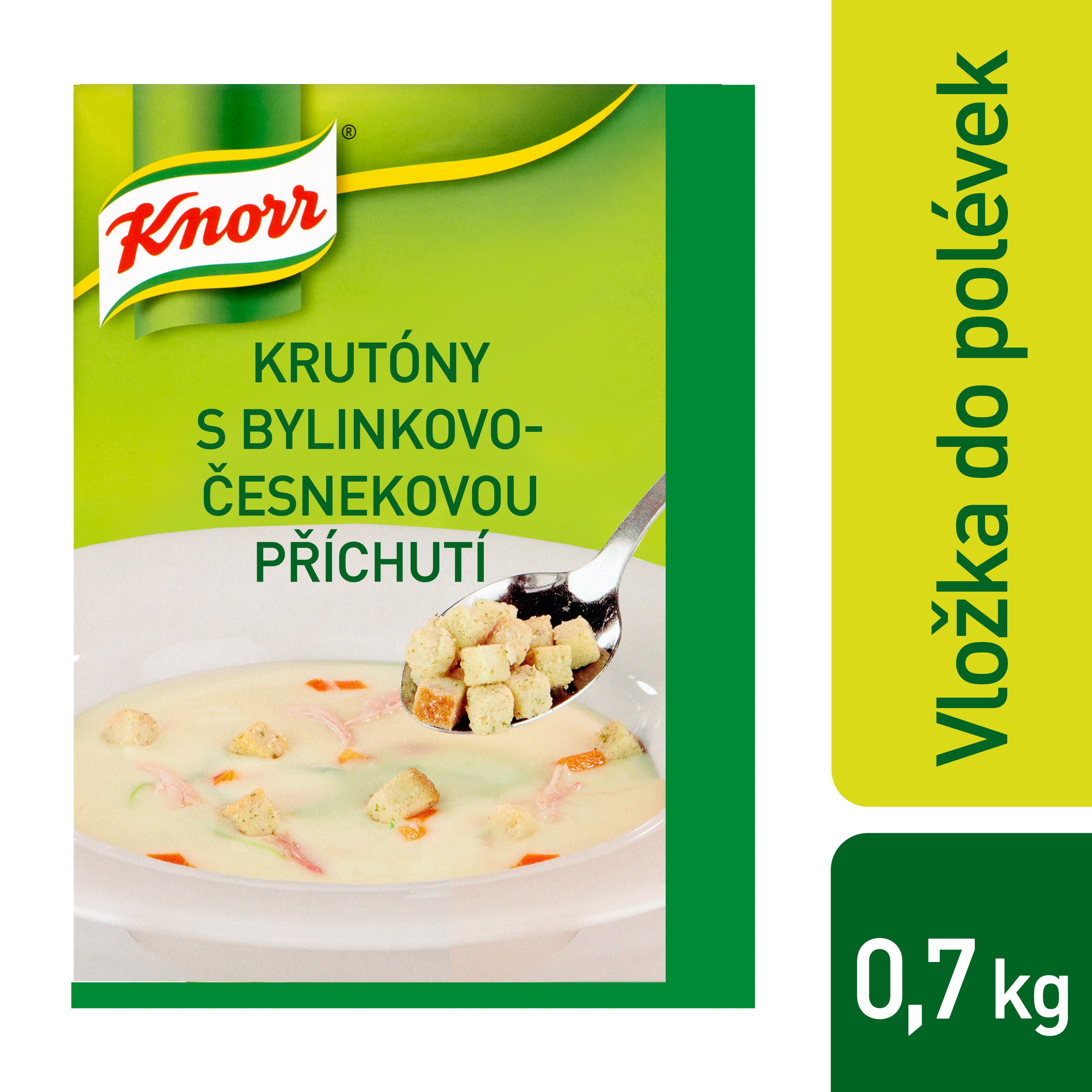 Knorr Krutony s česnekovo-bylinkovou příchutí 0,7 kg