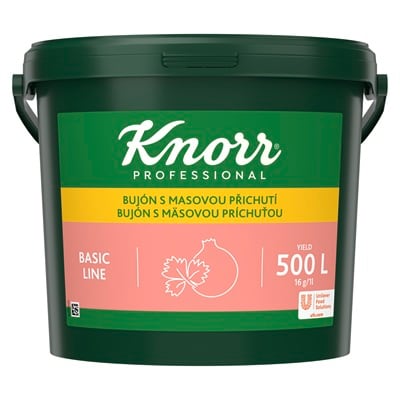 Knorr Professional Bujón s masovou přichutí 8 kg Basic Line