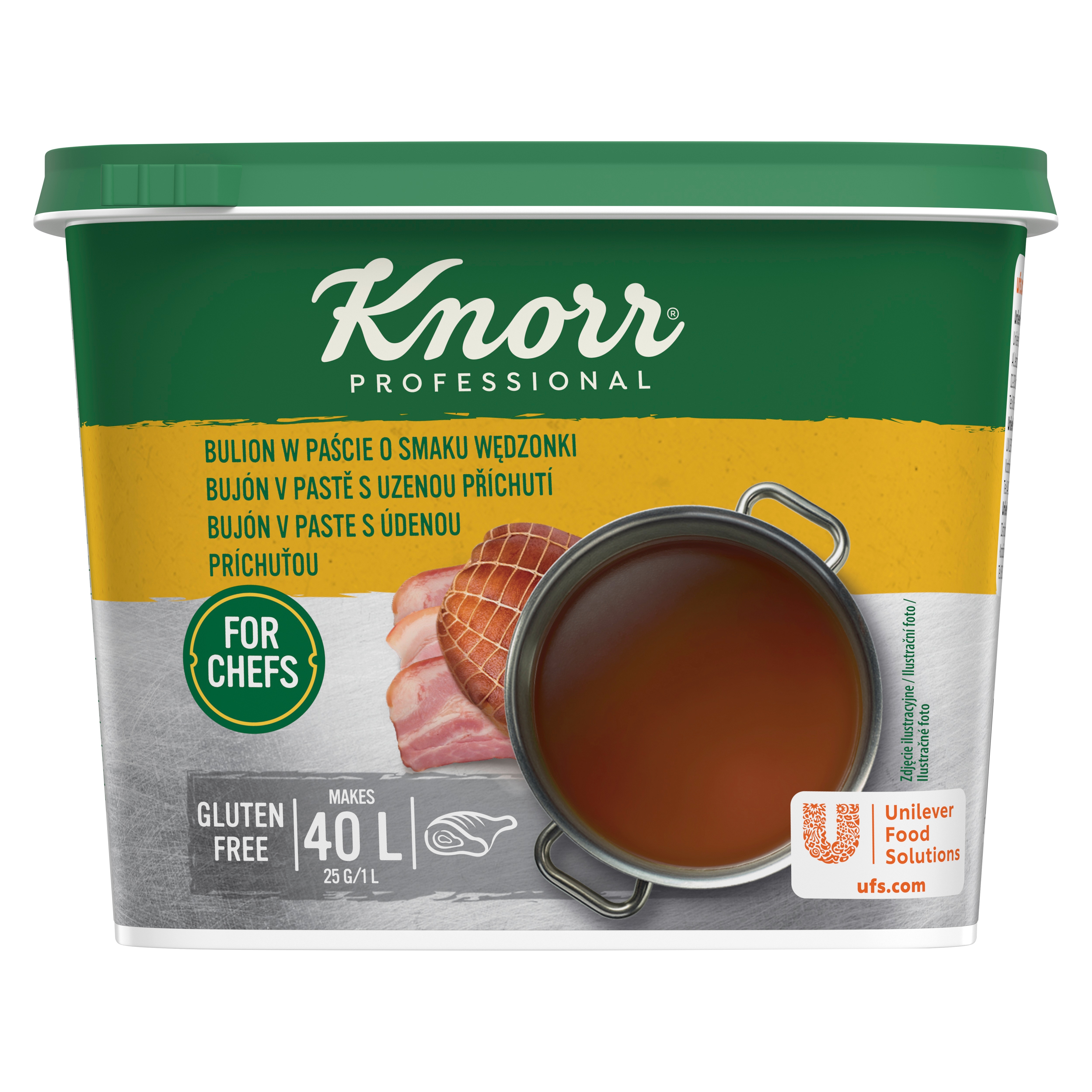 Knorr Professional vepřový bujón s uzenou příchutí 1 kg - 