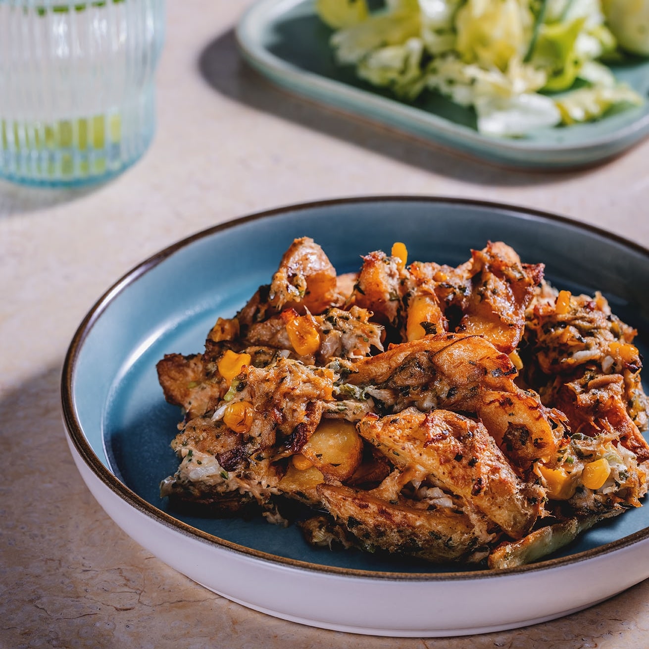 Americké tuňákové brambory