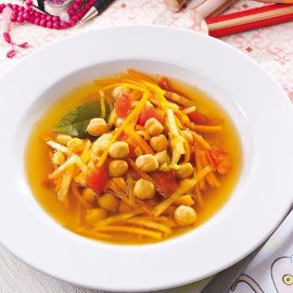 Cizrnová polévka z Bombaje