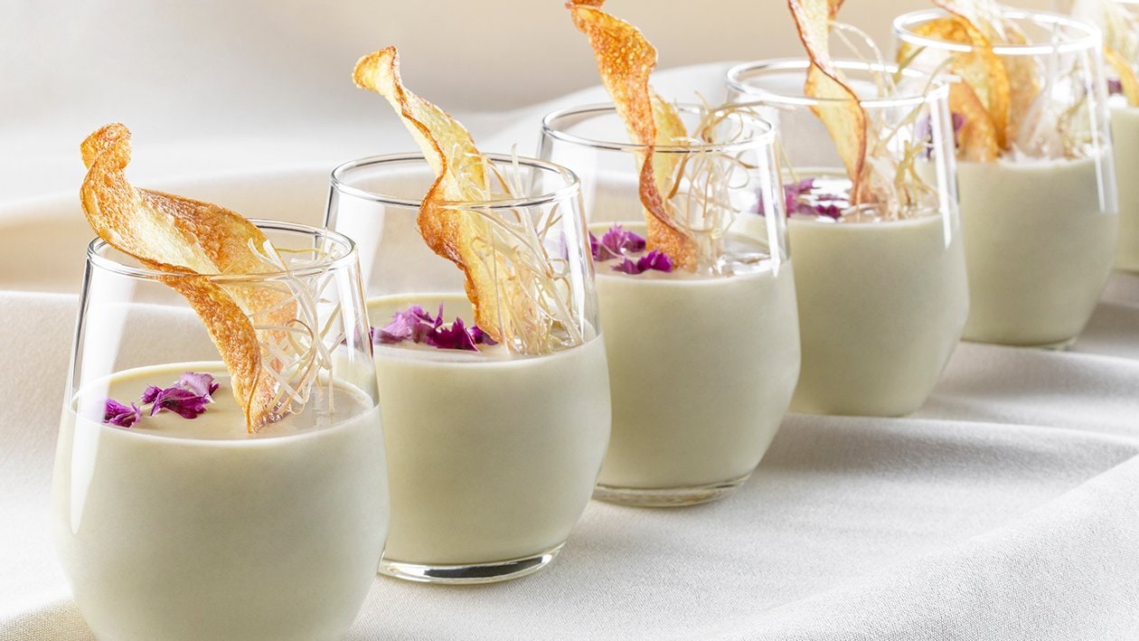 Krémová pórková polévka vichyssoise