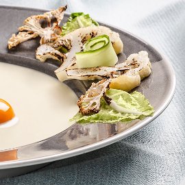 Krém z pečeného květáku