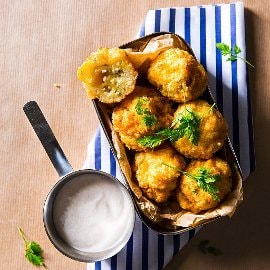 Mac – sýrová kroketa Mac – sýrová kroketa