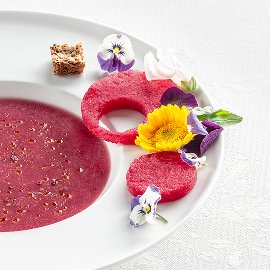 Melounovo – jahodová polévka