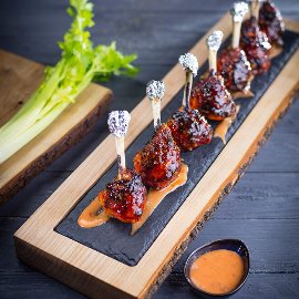 Pečené kuřecí paličky (finger food)