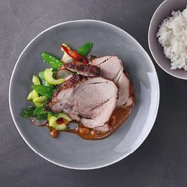 Pomalu pečené vepřové v korejském stylu Pomalu pečené vepřové v korejském stylu