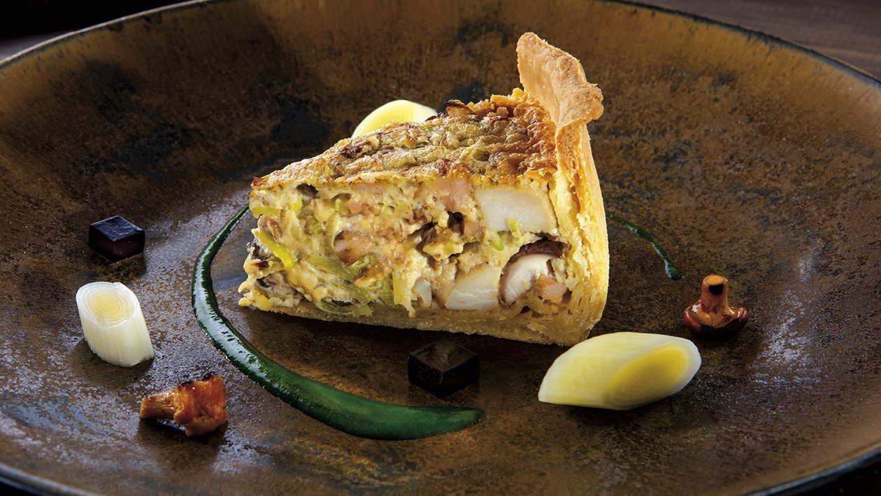 Quiche s lesními houbami – - Recept Quiche s lesními houbami – - Recept