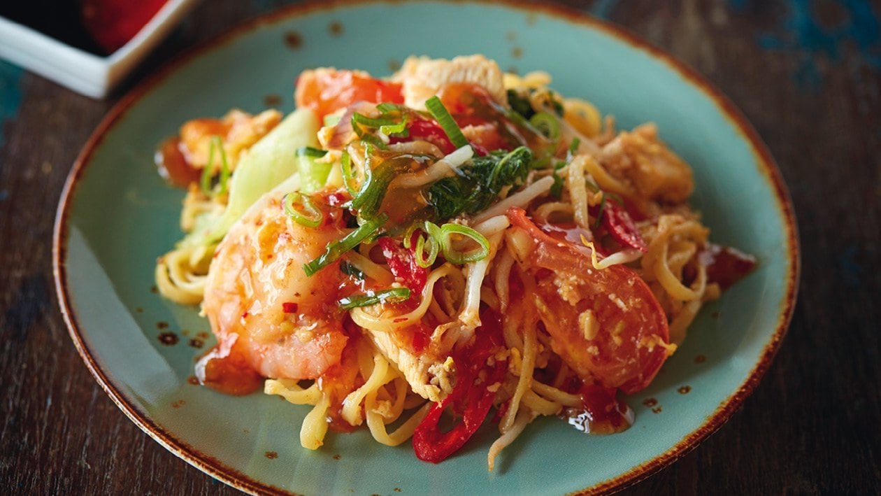 Smažené těstoviny Bami Goreng
