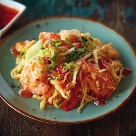 Smažené těstoviny Bami Goreng Smažené těstoviny Bami Goreng