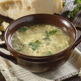 Straciatella - Polévka s vaječnou zavářkou Straciatella - Polévka s vaječnou zavářkou