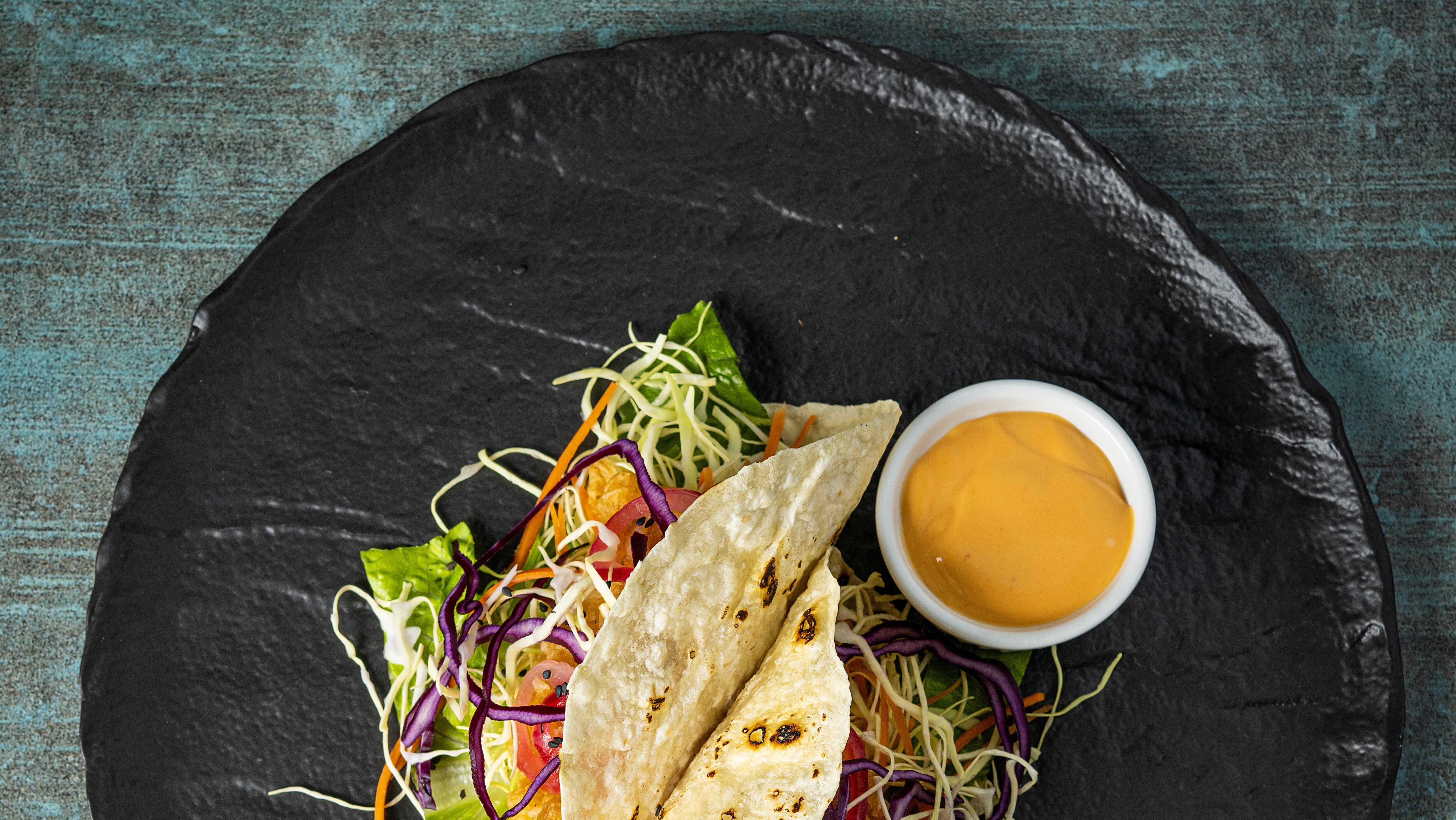 Tacos s rybou v pivním těstíčku –  