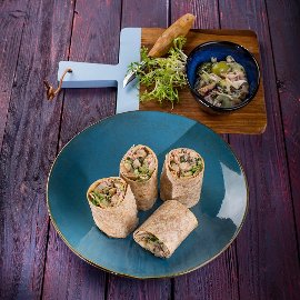 Tuňákový wrap (bezlepkový)