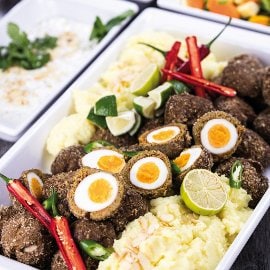 Skotské vejce s jehněčím masem