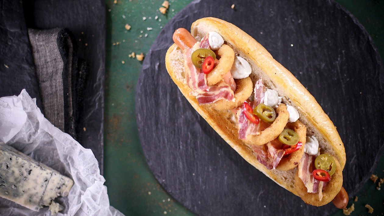 Buffalo americký hot dog