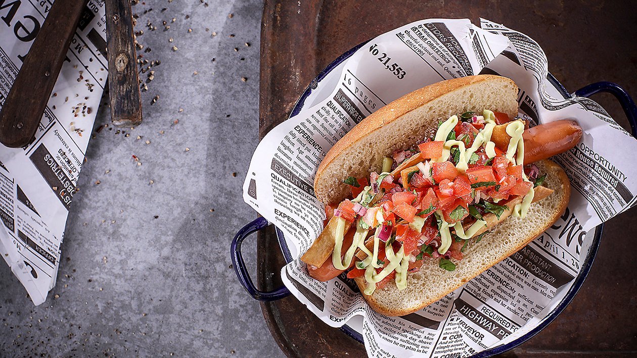 Mexický hot dog – - Recept