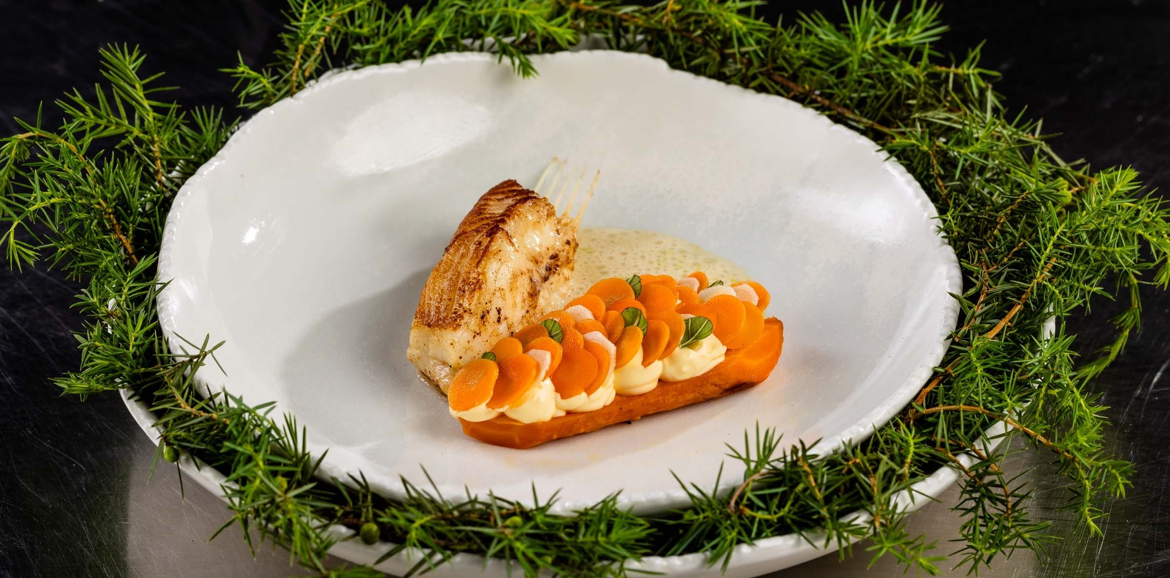 Smažený halibut v citrusovém nálevu –  