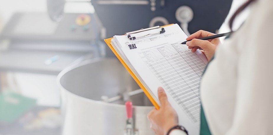 Základní seznam pro úklid restaurace