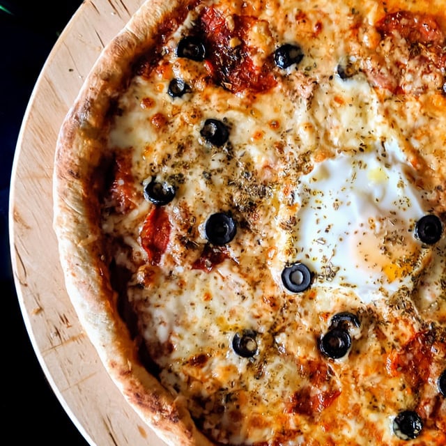 Image of pizza dish Image of pizza dish