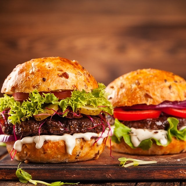 Burgery v menu 