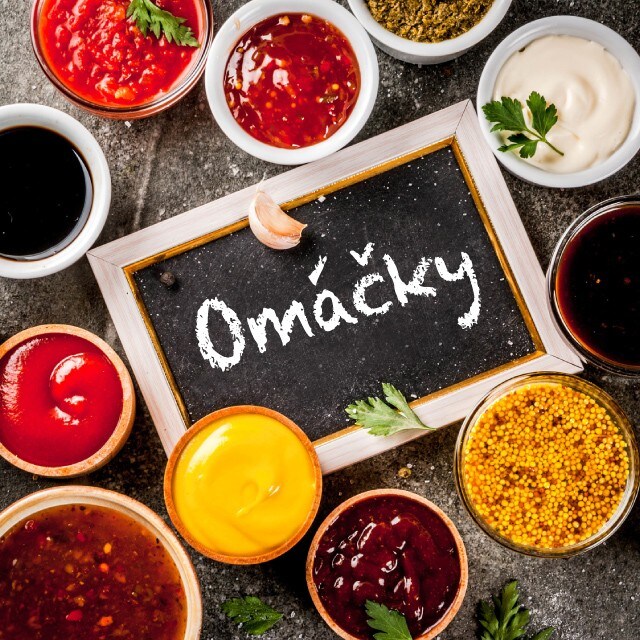 Infografika - čas na gril - omáčky Infografika - čas na gril - omáčky