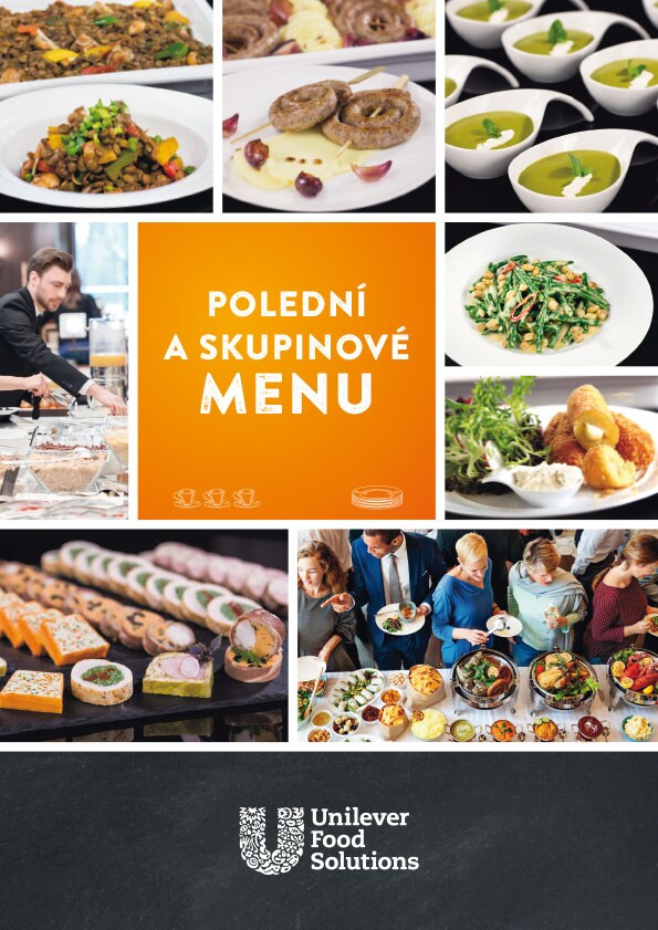 Polední a skupinové menu Polední a skupinové menu