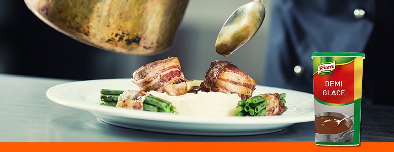 Zdobení teplých příloh