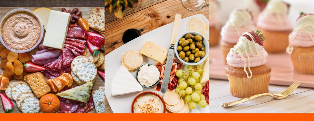 Společné občerstvení - servírovací desky a tapas