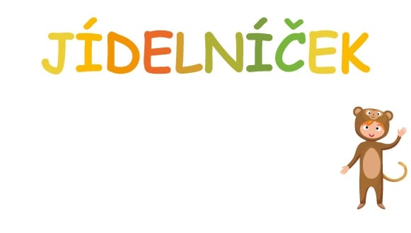Školní jídelníček Školní jídelníček
