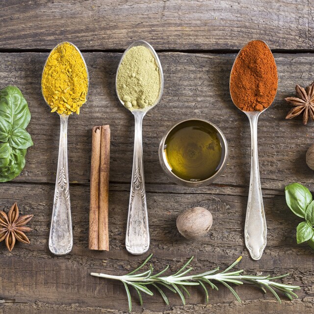 Asijské bylinky a koření 