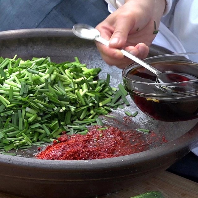 Čerstvé korejské kimchi