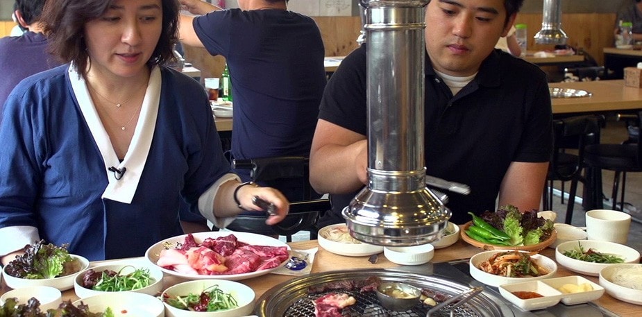 Korejské BBQ