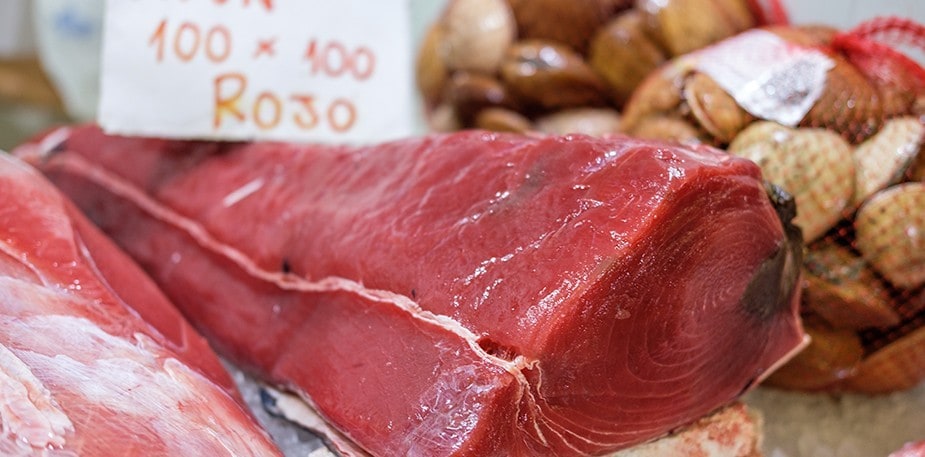 Sicilský trh s mořskými plody