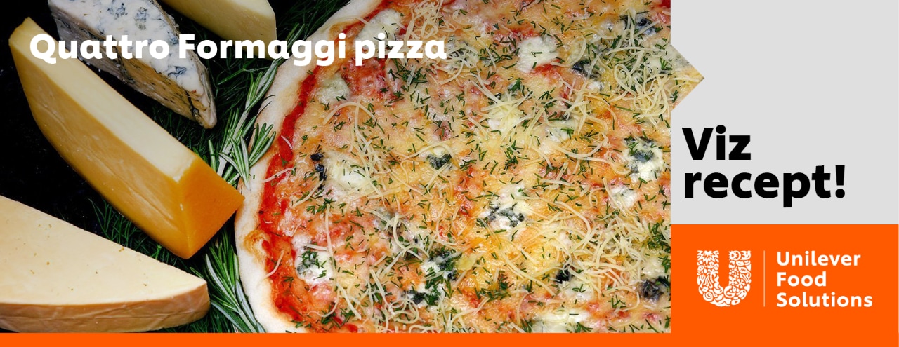 Quattro Formaggi pizza