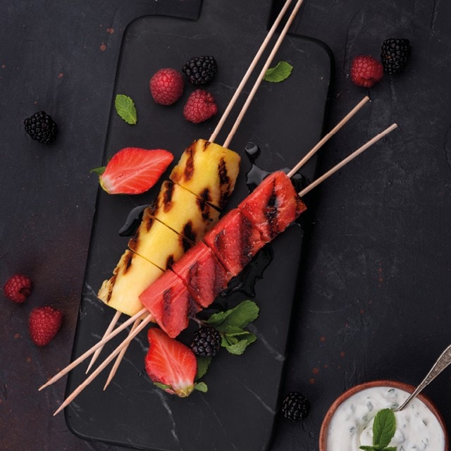 Pět inspirací na grilované ovoce