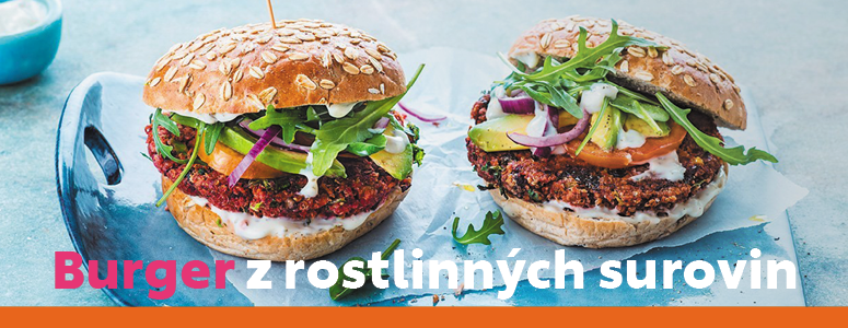 Vegetariánské burgery jsou 