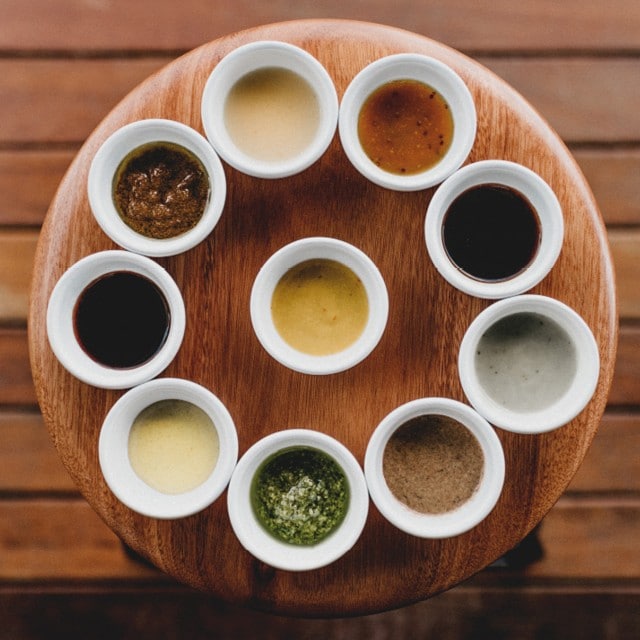 Základní omáčky - tabulka