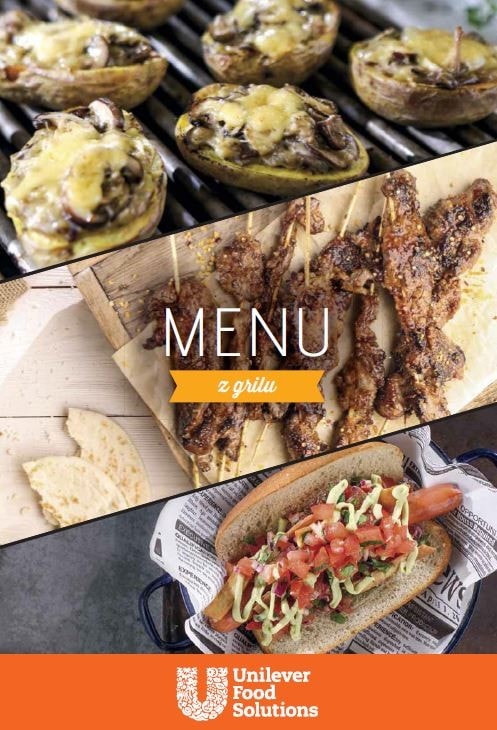 Menu z grilu