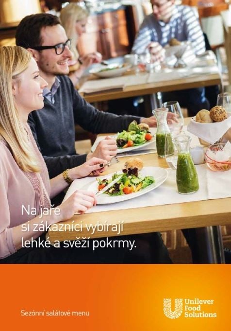 Sezónní salátové menu Sezónní salátové menu