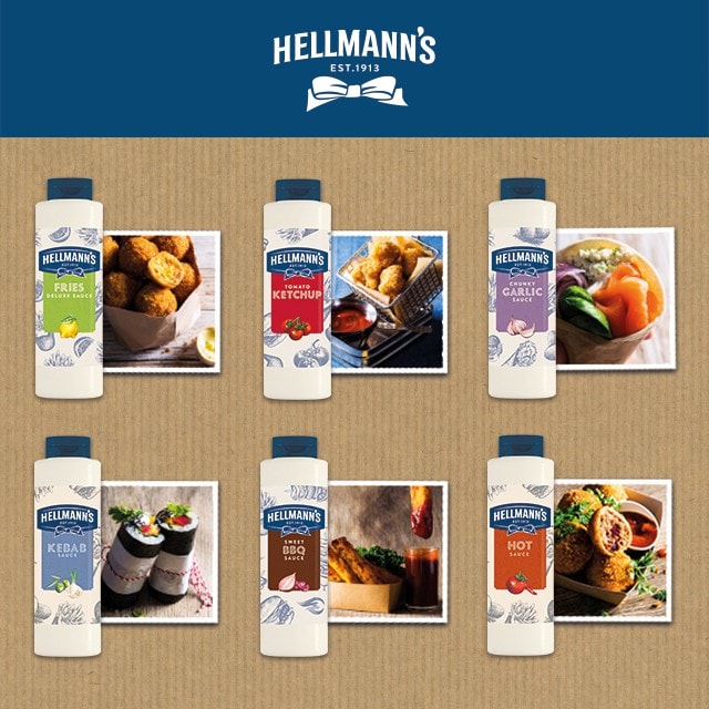 Přestavujeme naši novou řadu výrobků Hellmann´s